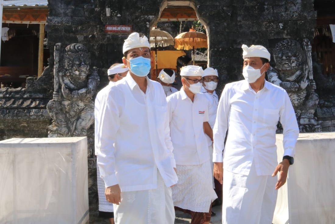 podiumnews.com-Pemprov Bali Gelar Upacara Ngrastiti Bhakti Mohon Pandemi Covid-19 Segera Berakhir